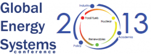 Global Energy Systems Conference 2013