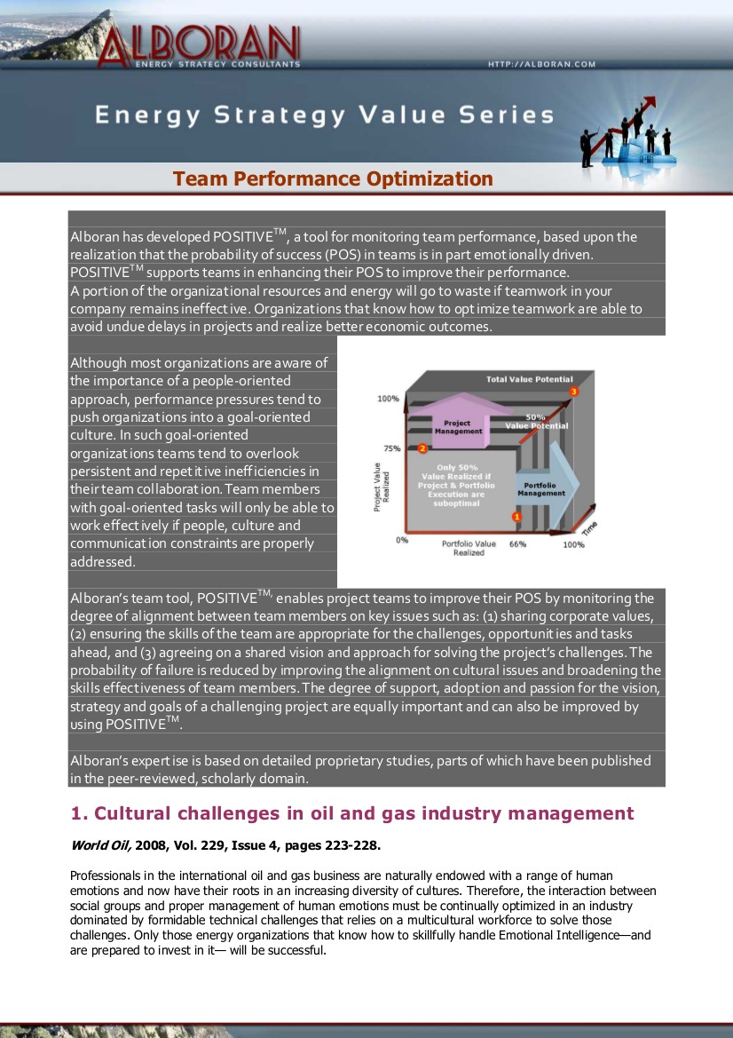 Team Performance Optimization